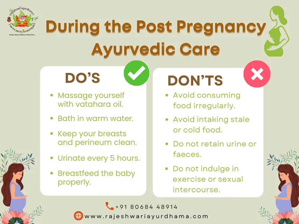 Post Pregnancy Ayurvedic Care in Bangalore